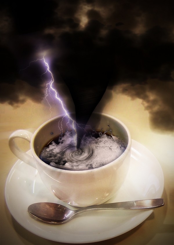 Creation of Storm in a cup: Final Result